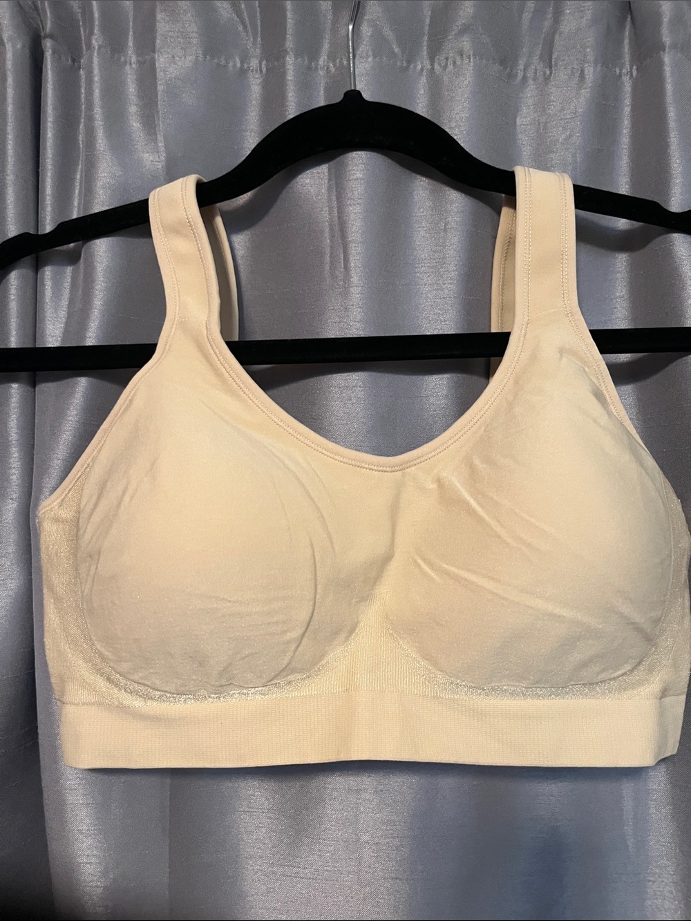 Everyday Seamless Wireless Sports Bra - Cream